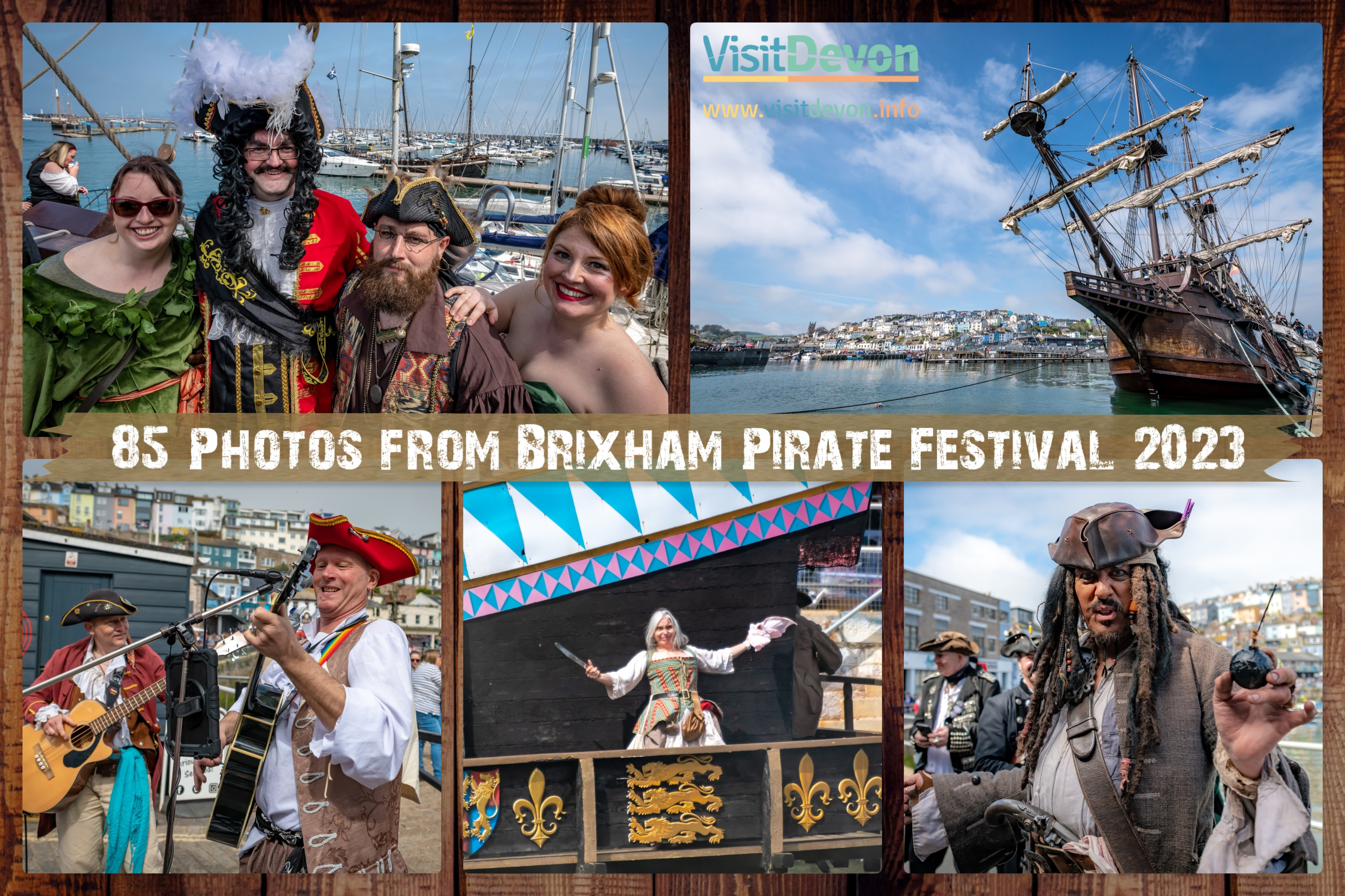 85 Photos from Brixham Pirate Festival 2023